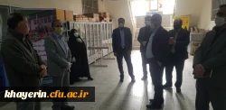 بازدید هیات مدیره محترم بنیاد خیرین استان مرکزی حامی دانشگاه فرهنگیان و مسئولین دانشگاه از پردیس حضرت زینب کبری(س) اراک 3