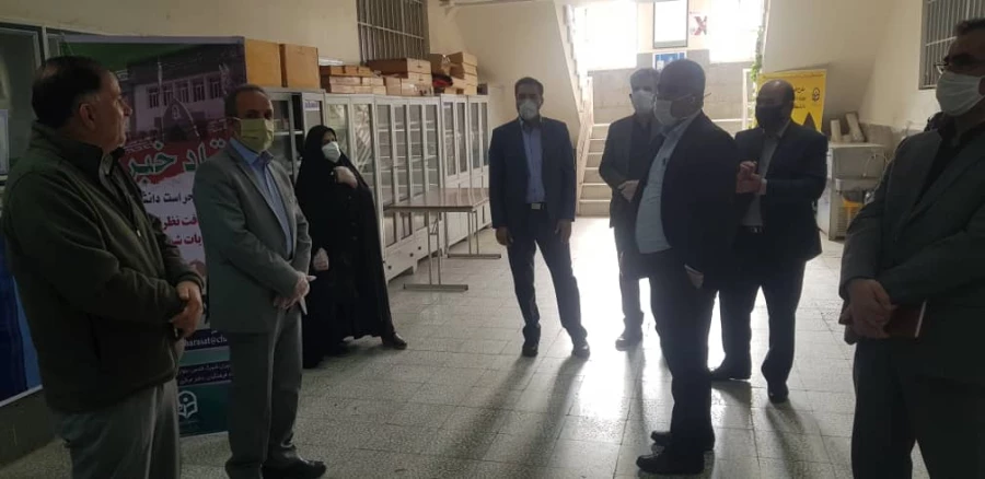 بازدید هیات مدیره محترم بنیاد خیرین استان مرکزی حامی دانشگاه فرهنگیان و مسئولین دانشگاه از پردیس حضرت زینب کبری(س) اراک 3