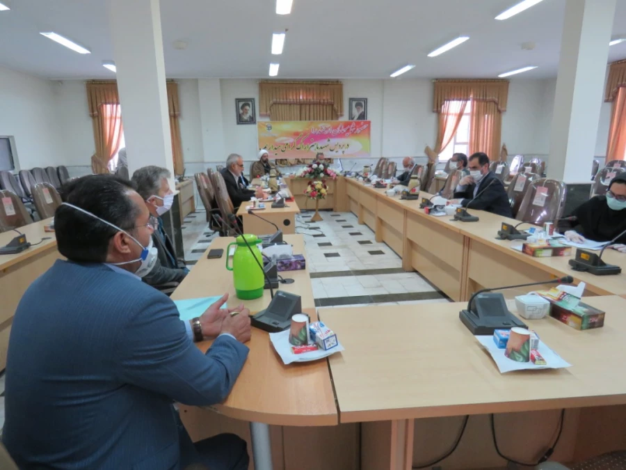 دومین جلسه هیات مدیره محترم بنیاد خیرین استان البرز حامی دانشگاه فرهنگیان 3