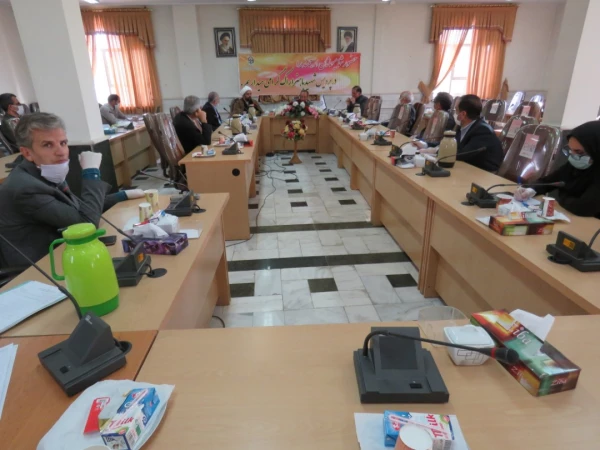 دومین جلسه هیات مدیره محترم بنیاد خیرین استان البرز حامی دانشگاه فرهنگیان 4