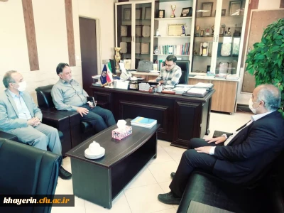دیدار هیئت مدیره بنیاد خیرین استان مرکزی با مدیر کل نوسازی استان مرکزی 