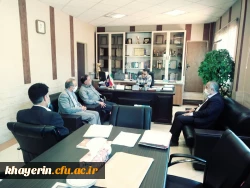 دیدار هیات مدیره بنیاد خیرین استان مرکزی با مدیر کل نوسازی استان مرکزی  4