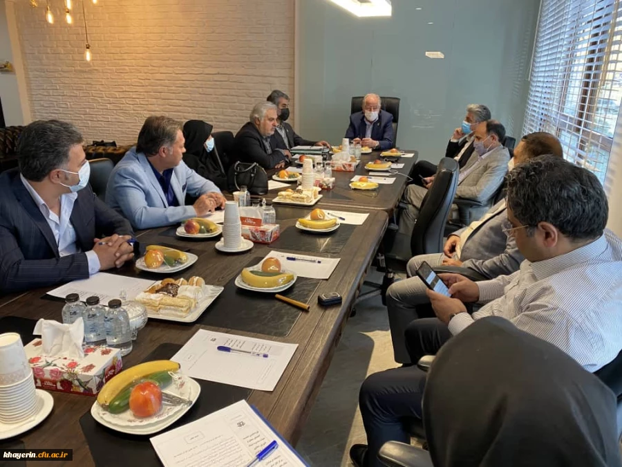 نوزدهمین نشست اعضای هیات مدیره بنیاد خیرین حامی دانشگاه فرهنگیان 2