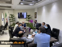 نوزدهمین نشست اعضای هیات مدیره بنیاد خیرین حامی دانشگاه فرهنگیان 4