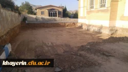 نوسعه ساختمان آموزشی پردیس حضرت زینب کبری (س) استان مرکزی 2