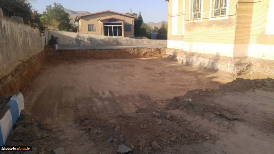 نوسعه ساختمان آموزشی پردیس حضرت زینب کبری (س) استان مرکزی 2