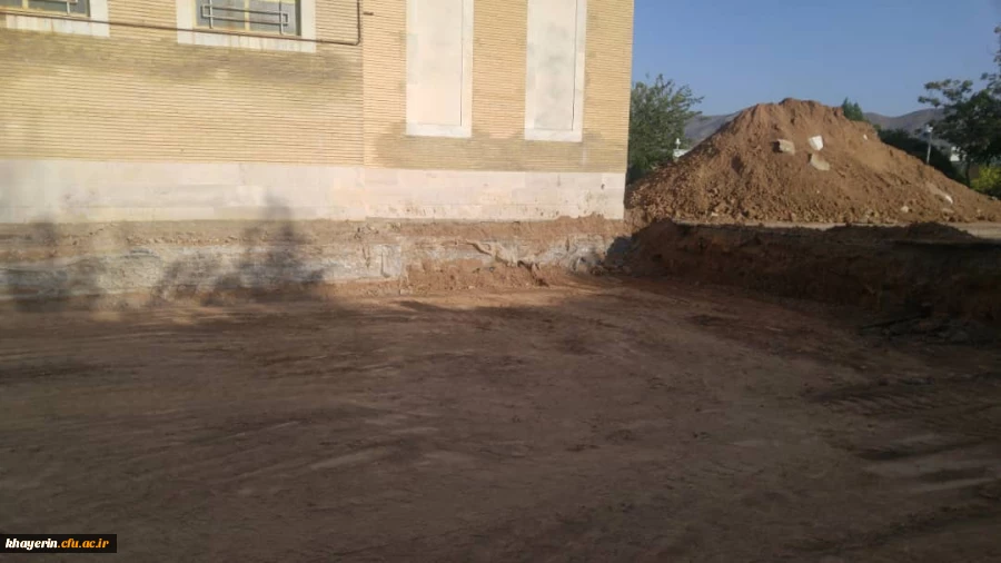 نوسعه ساختمان آموزشی پردیس حضرت زینب کبری (س) استان مرکزی 2