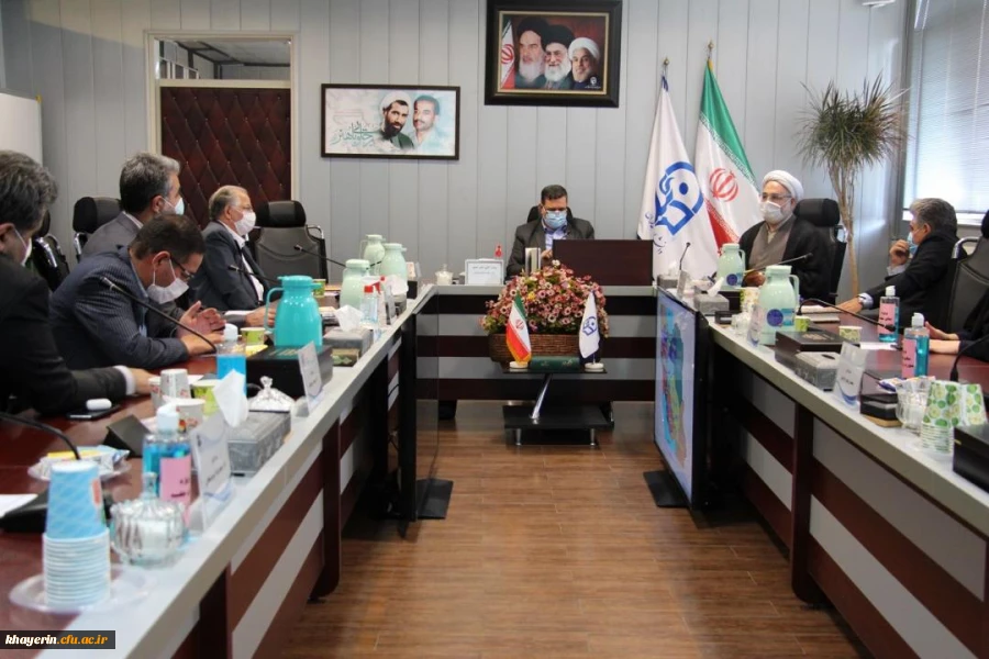 بیست و یکمین نشست اعضا هیات مدیره بنیاد خیرین حامی دانشگاه فرهنگیان 5