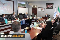 بیست و یکمین نشست اعضا هیات مدیره بنیاد خیرین حامی دانشگاه فرهنگیان 17