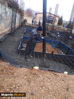  فرایند توسعه ساختمان آموزشی پردیس حضرت زینب کبری (س)  توسط خیر محترم در بنیاد خیرین استان مرکزی حامی دانشگاه فرهنگیان 