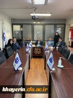 حضور سرپرست محترم استان خراسان شمالی در ستاد مرکزی بنیاد  2