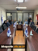 حضور سرپرست محترم استان خراسان شمالی در ستاد مرکزی بنیاد  3