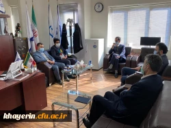 حضور سرپرست محترم استان خراسان شمالی در ستاد مرکزی بنیاد  4