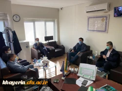 حضور سرپرست محترم استان خراسان شمالی در ستاد مرکزی بنیاد  5