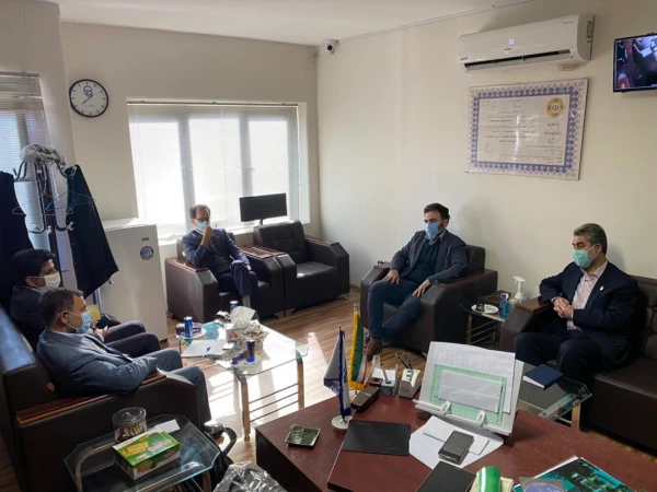 حضور سرپرست محترم استان خراسان شمالی در ستاد مرکزی بنیاد  5