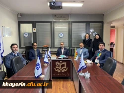 حضور سرپرست محترم استان خراسان شمالی در ستاد مرکزی بنیاد  6