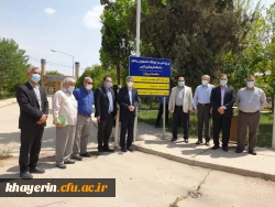 کلنگ احداث خوابگاه متاهلی در دانشگاه فرهنگیان فارس زده شد 5