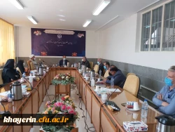 یازدهمین جلسه بنیاد خیرین استان مرکزی حامی دانشگاه فرهنگیان در موخه ۲۸/۰۶/۱۴۰۰ برگزار گردید. 2