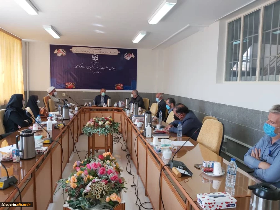 یازدهمین جلسه بنیاد خیرین استان مرکزی حامی دانشگاه فرهنگیان در موخه ۲۸/۰۶/۱۴۰۰ برگزار گردید. 2