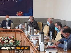 یازدهمین جلسه بنیاد خیرین استان مرکزی حامی دانشگاه فرهنگیان در موخه ۲۸/۰۶/۱۴۰۰ برگزار گردید. 3