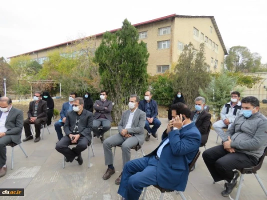 مراسم کلنگ زنی ساختمان آموزشی پردیس فاطمه الزهرا سلام الله علیها دانشگاه فرهنگیان استان آذربایجان شرقی  4