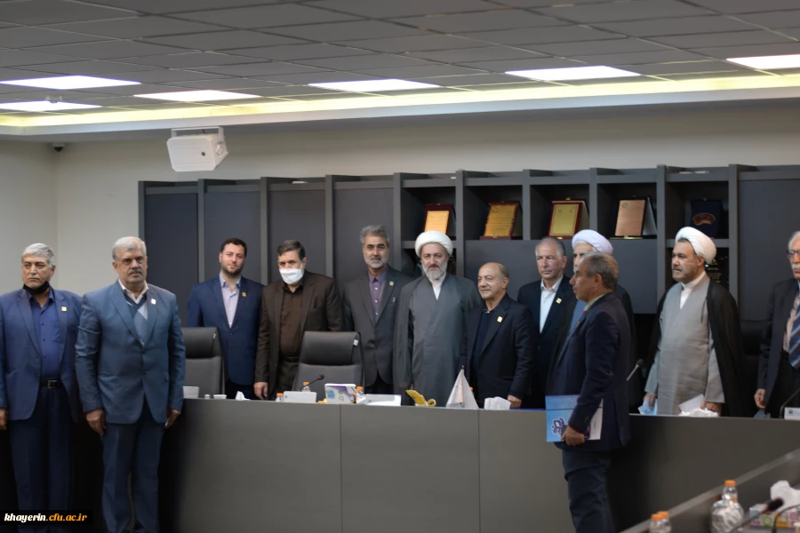 سومین جلسه هیات مدیره بنیاد خیرین حامی دانشگاه فرهنگیان  3