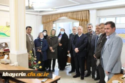 نشست هیات مدیره بنیاد خیرین استان قزوین حامی دانشگاه فرهنگیان با حضور رئیس محترم هیات مدیره و مدیرعامل محترم ستاد مرکزی  2