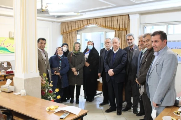 نشست هیات مدیره بنیاد خیرین استان قزوین حامی دانشگاه فرهنگیان با حضور رئیس محترم هیات مدیره و مدیرعامل محترم ستاد مرکزی  2