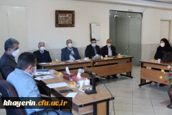 نشست هیات مدیره بنیاد خیرین استان قزوین حامی دانشگاه فرهنگیان با حضور رئیس محترم هیات مدیره و مدیرعامل محترم ستاد مرکزی  3