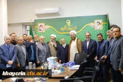 نشست مشترک بنیاد خیرین حامی دانشگاه فرهنگیان و رئیس سیاستگذاری ائمه جمعه کشور 2